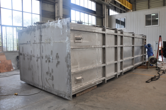 Depurador de titânio SB265 Gr.2 para aplicação de limpeza de gases de escape 